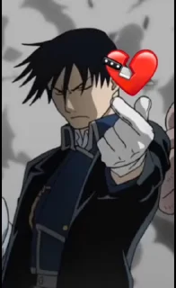 🌟 emoji Roy Mustang Telegram sticker 16 of 107