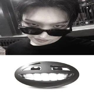 😏 emoji Минги Ateez by @riiiminhoriginal Telegram sticker 1 of 57