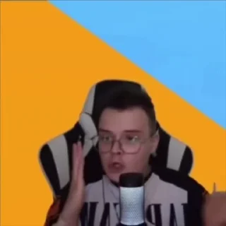 Sticker from кашечка любимый видеоблогер