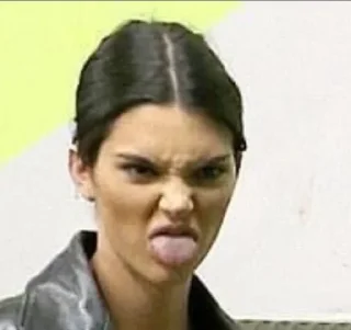 😡 emoji Kendall&Hailey Telegram sticker 7 of 91