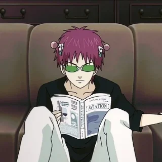📖 emoji 💗sᴀɪᴋɪ ᴋᴜsᴜᴏ💗 @saiki_lox Telegram sticker 15 of 35