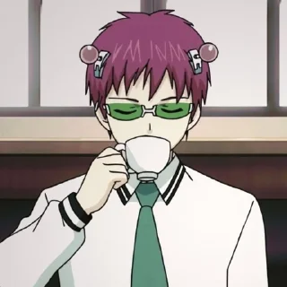 ☕️ emoji 💗sᴀɪᴋɪ ᴋᴜsᴜᴏ💗 @saiki_lox Telegram sticker 7 of 35
