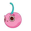 🙂 emoji Cherry Telegram sticker 21 of 76