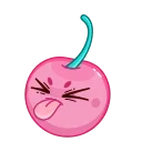 😛 emoji Cherry Telegram sticker 7 of 76