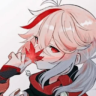 🍁 emoji ᴋᴀᴇᴅᴇʜᴀʀᴀ ᴋᴀᴢᴜʜᴀ|@UvU_ua Telegram sticker 16 of 120