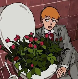 🧆 emoji Рейген Аратака Telegram sticker 14 of 89
