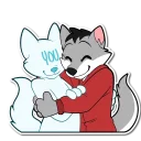 🤗 emoji HugsAndrzej🦊 part 2 — @stckrRobot Telegram sticker 15 of 120