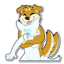 🤗 emoji HugsAndrzej🦊 part 2 — @stckrRobot Telegram sticker 9 of 120