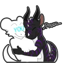 💑 emoji HugsAndrzej🦊 part 2 — @stckrRobot Telegram sticker 18 of 120