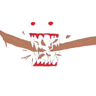 😡 emoji 💕Стики тут: @sekstick Telegram sticker 8 of 64