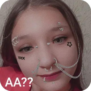 🤨 emoji ДАШУЛЯ КРАСОТУЛЯ • @DayStikBot Telegram sticker 1 of 120