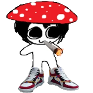 🍄 emoji Крінжик і проча залупа для розумово неповноцінних Telegram sticker 1 of 101