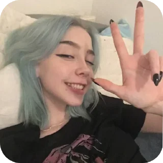 😜 emoji Mia Telegram sticker 14 of 35
