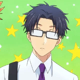 🤍 emoji Wotakoi Telegram sticker 7 of 82