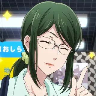 🤍 emoji Wotakoi Telegram sticker 9 of 82