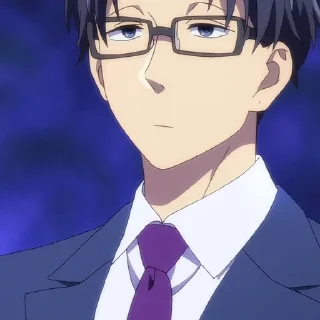 🤍 emoji Wotakoi Telegram sticker 19 of 82