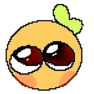 Sticker from Эмоджи: @Pea4_stickerbot