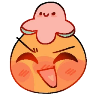 Sticker from Эмоджи: @Pea4_stickerbot