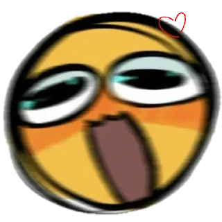 Sticker from Эмоджи: @Pea4_stickerbot