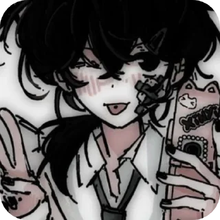 💇 emoji для единичного пользования Telegram sticker 3 of 24