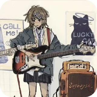 🎸 emoji для единичного пользования Telegram sticker 21 of 24