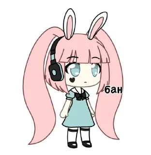 ☺️ emoji ГАЧИ МУЧЧИ С МИЮЧИКОМ И БУБЛИКОМ Telegram sticker 23 of 37