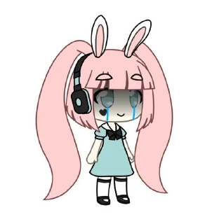 🥹 emoji ГАЧИ МУЧЧИ С МИЮЧИКОМ И БУБЛИКОМ Telegram sticker 17 of 37