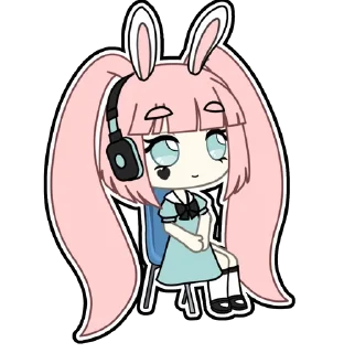 😊 emoji ГАЧИ МУЧЧИ С МИЮЧИКОМ И БУБЛИКОМ Telegram sticker 11 of 37