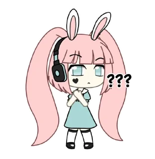 🤔 emoji ГАЧИ МУЧЧИ С МИЮЧИКОМ И БУБЛИКОМ Telegram sticker 15 of 37