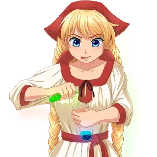 😸 emoji The Herbalist @anistc Telegram sticker 14 of 18