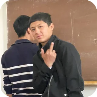 🖕 emoji Однокласники #stikk Telegram sticker 8 of 104