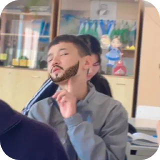 🤫 emoji Однокласники #stikk Telegram sticker 22 of 104