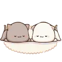 😴 emoji @round_stickers Telegram sticker 11 of 40
