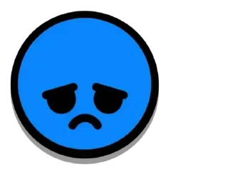 😞 emoji Эмодзи Бравл @vbrawl Telegram sticker 9 of 120