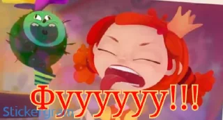 🤮 emoji Alenka_Fairy_Patrol1_Sticers Telegram sticker 24 of 33