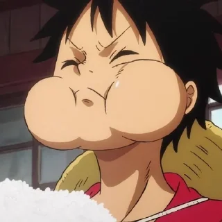 Sticker from Luffy by@Loveyouluffy