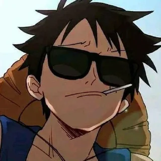 Sticker from Luffy by@Loveyouluffy