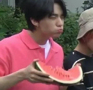 🍉 emoji Джинни от Нут Telegram sticker 22 of 30