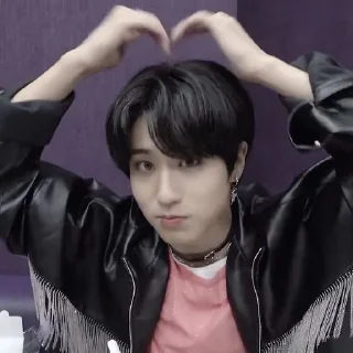🫶 emoji Джисон от Нут Telegram sticker 24 of 25