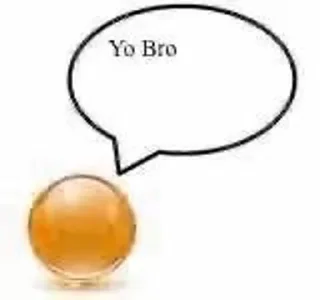 Sticker from hey bro