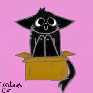 🐾 emoji ➤꒰☆₊˚. 𖧷cartoon_cat|---🐾 Telegram sticker 4 of 21