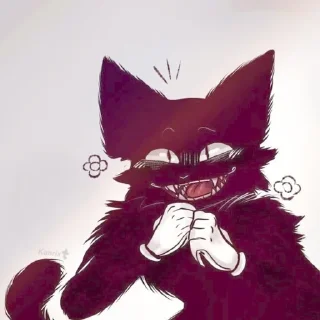 🐾 emoji ➤꒰☆₊˚. 𖧷cartoon_cat|---🐾 Telegram sticker 20 of 21
