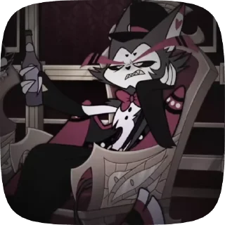 Sticker from БОЛЬШЕ ⇨ @CLOOBHUB ХАСК ОТЕЛЬ ХАЗБИН HUSK HAZBIN