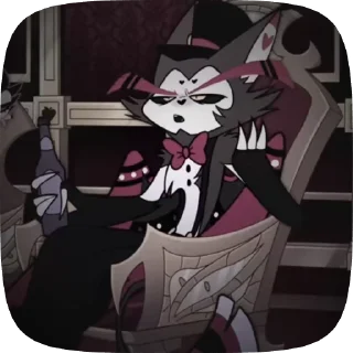 Sticker from БОЛЬШЕ ⇨ @CLOOBHUB ХАСК ОТЕЛЬ ХАЗБИН HUSK HAZBIN