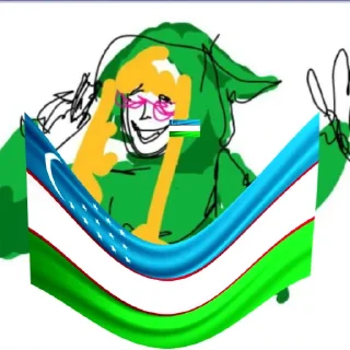 Sticker from УЗБЕКИСТАН