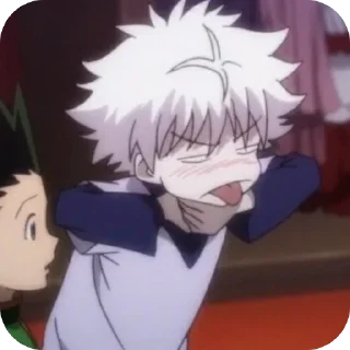 Sticker from Killua Zoldyck • @Earth928B