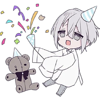 Sticker from Тестовый объект-кун 3 @nyasticks