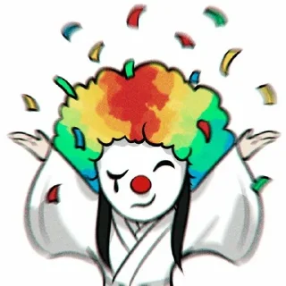 🤡 emoji Бн @ac_rress НЕ ИСПОЛЬЗОВАТЬ Telegram sticker 3 of 120