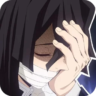 👍 emoji Obanai @demonslayerstickersss Telegram sticker 11 of 65