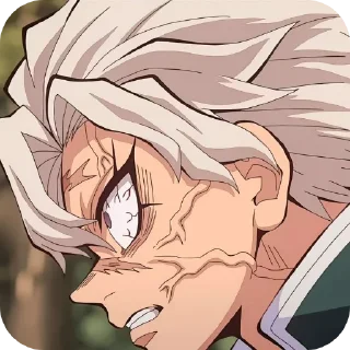 🤲 emoji Sanemi @demonslayerstickersss Telegram sticker 21 of 50